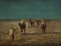 Caravane Alphons Leopold Mielich scènes orientalistes